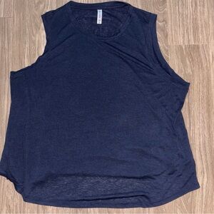 Athleta Navy Relaxed Tank Top